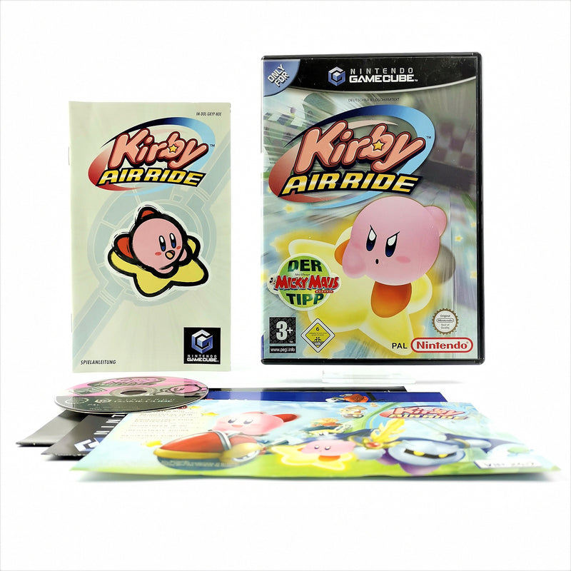 Nintendo Gamecube Spiel : Kirby Airride - OVP Anleitung VIP Code PAL | Game Cube