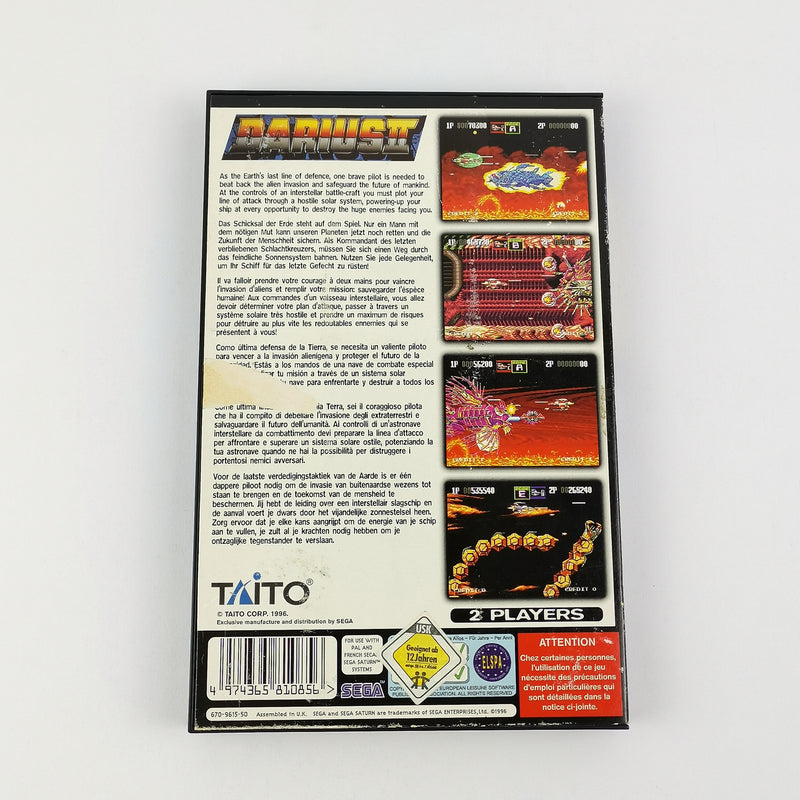 Sega Saturn Spiel : Darius II 2 - OVP ohne Anleitung PAL | SegaSaturn Disc