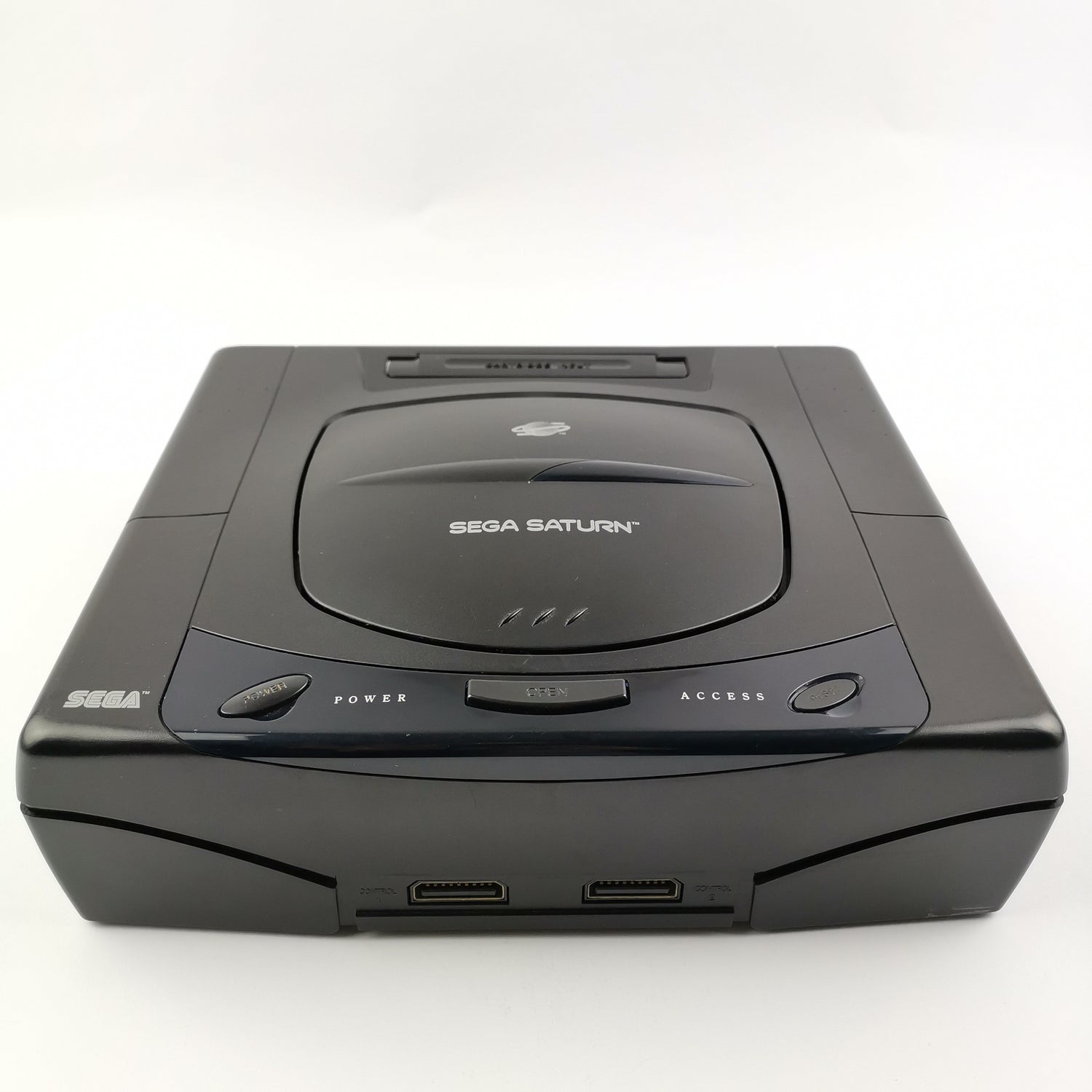 Sega Saturn console: 2 original controllers and connection cables | Console Bundle