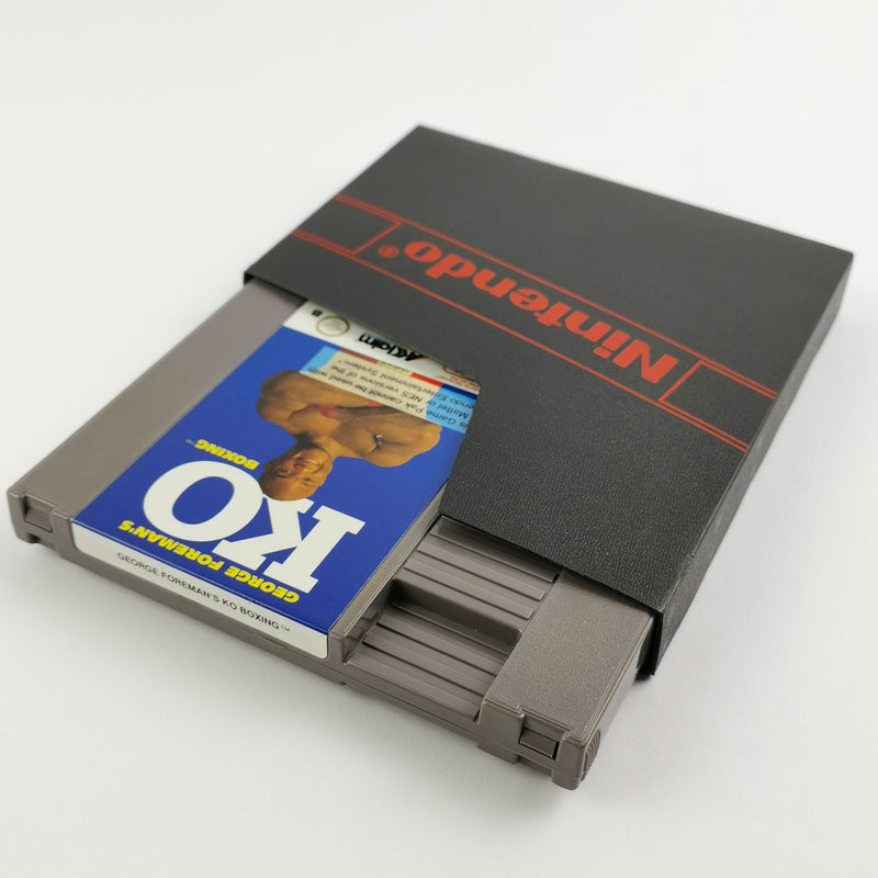Nintendo NES Spiel : George Foreman´s KO Boxing - Modul / Cartridge | PAL NOE