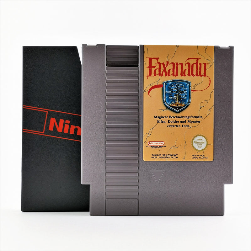 Nintendo NES Spiel : Faxanadu - Modul / Cartridge inkl. Schuber | PAL NOE