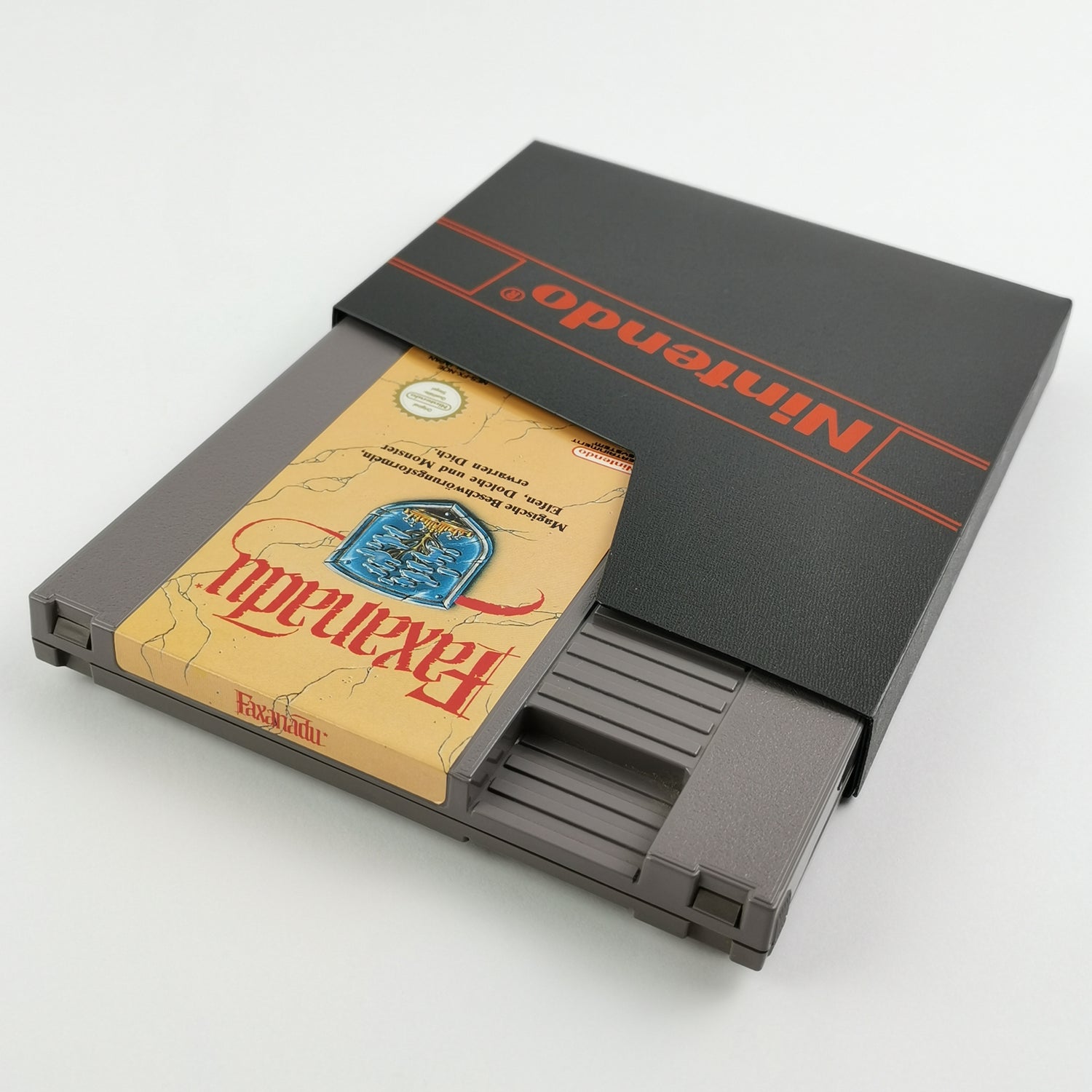 Nintendo NES game: Faxanadu - module / cartridge incl. slipcase | PAL NOE