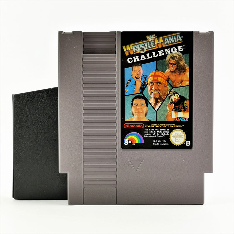 Nintendo NES Spiel : WWF WrestleMania Challenge - Modul Cartridge | PAL FRG