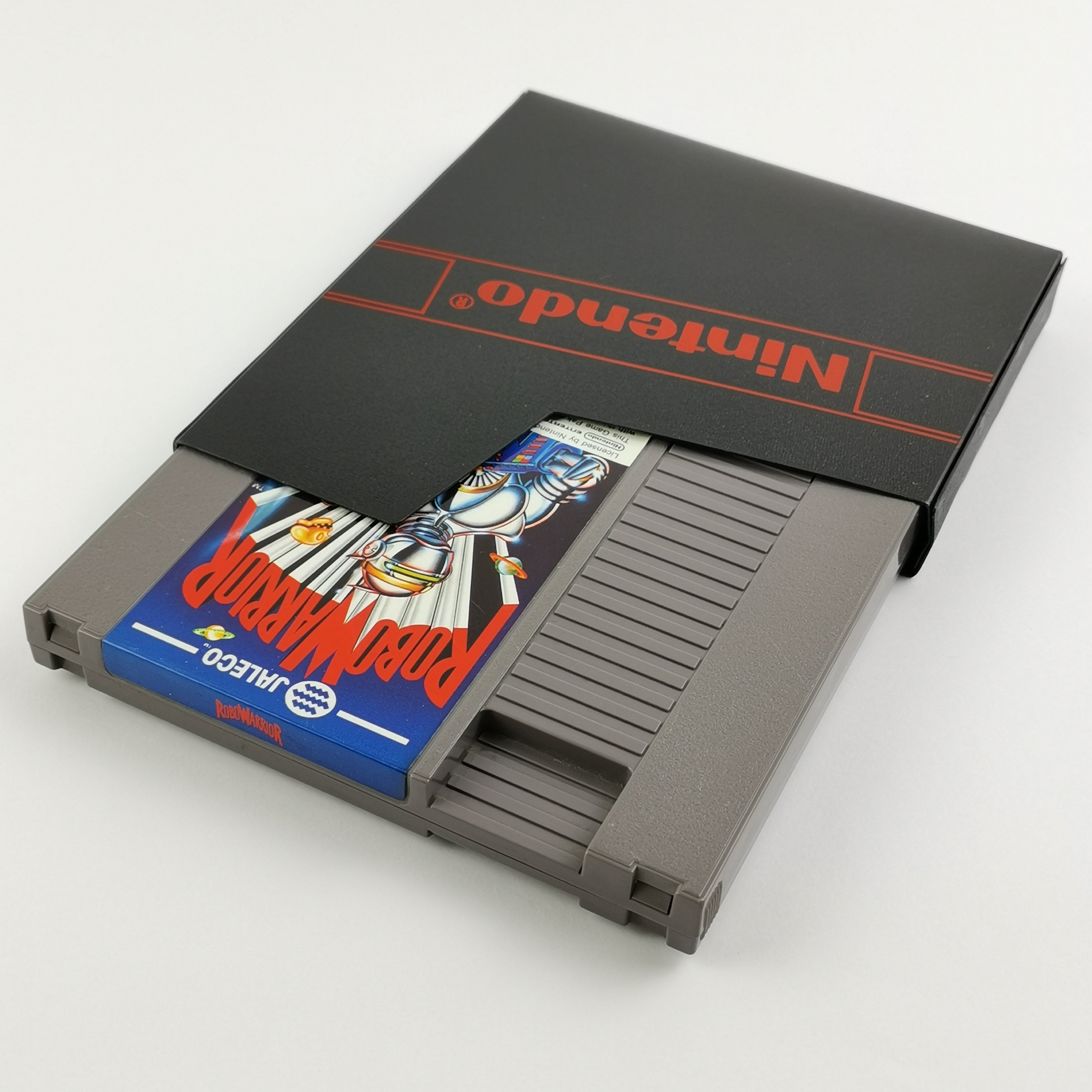 Nintendo NES Spiel : Robo Warrior - Modul / Cartridge + Schuber | PAL EEC JALECO