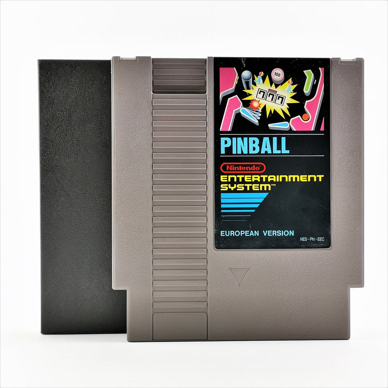Nintendo NES Spiel : Pinball - Modul / Cartridge + Schuber | PAL EEC