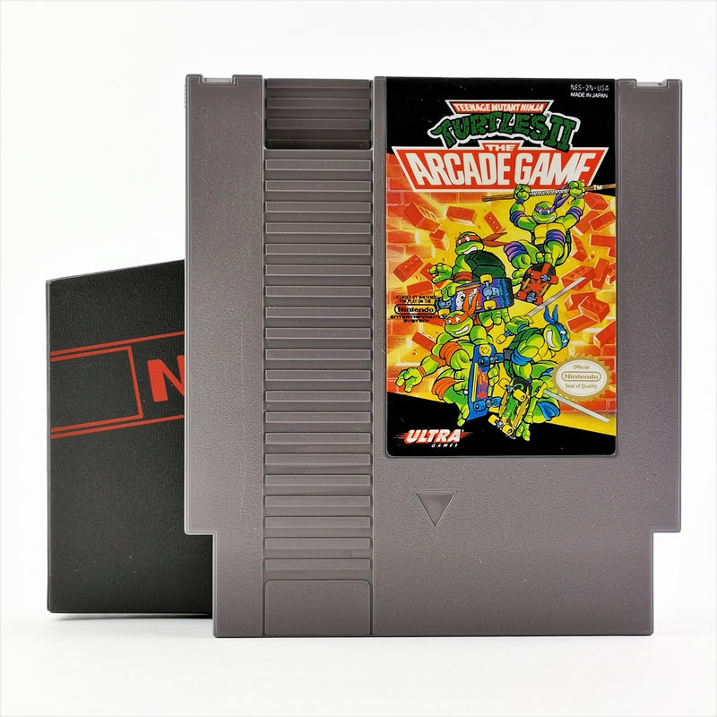 Nintendo NES Spiel : Turtles II 2 The Arcade Game - Modul Cartridge | NTSC USA
