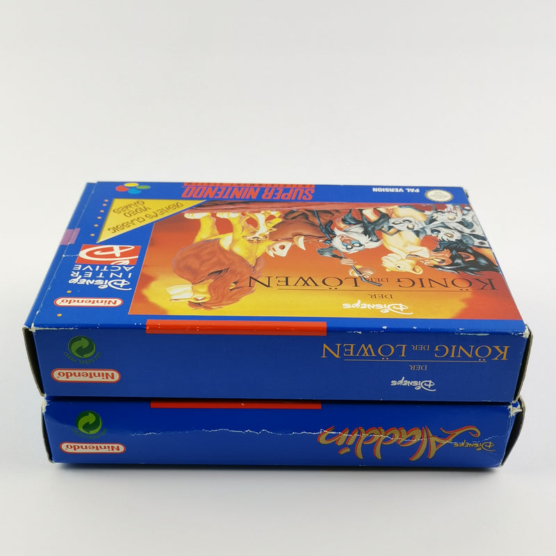 Super Nintendo Spiele : Disneys Aladdin & Der König der Löwen - OVP | SNES PAL