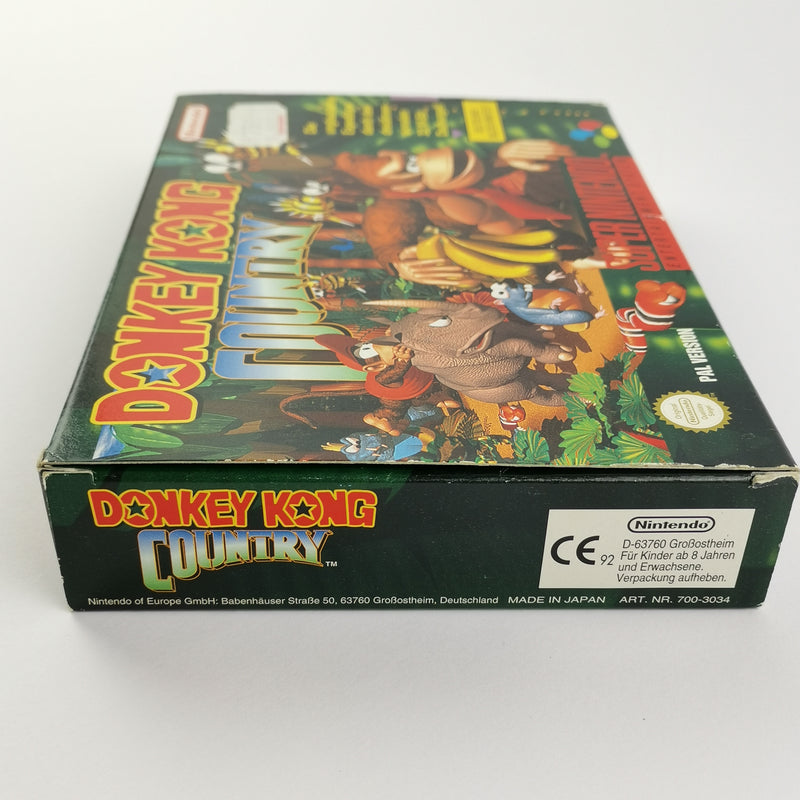 Super Nintendo Spiel : Donkey Kong Country 1 - OVP und Anleitung PAL | SNES NOE