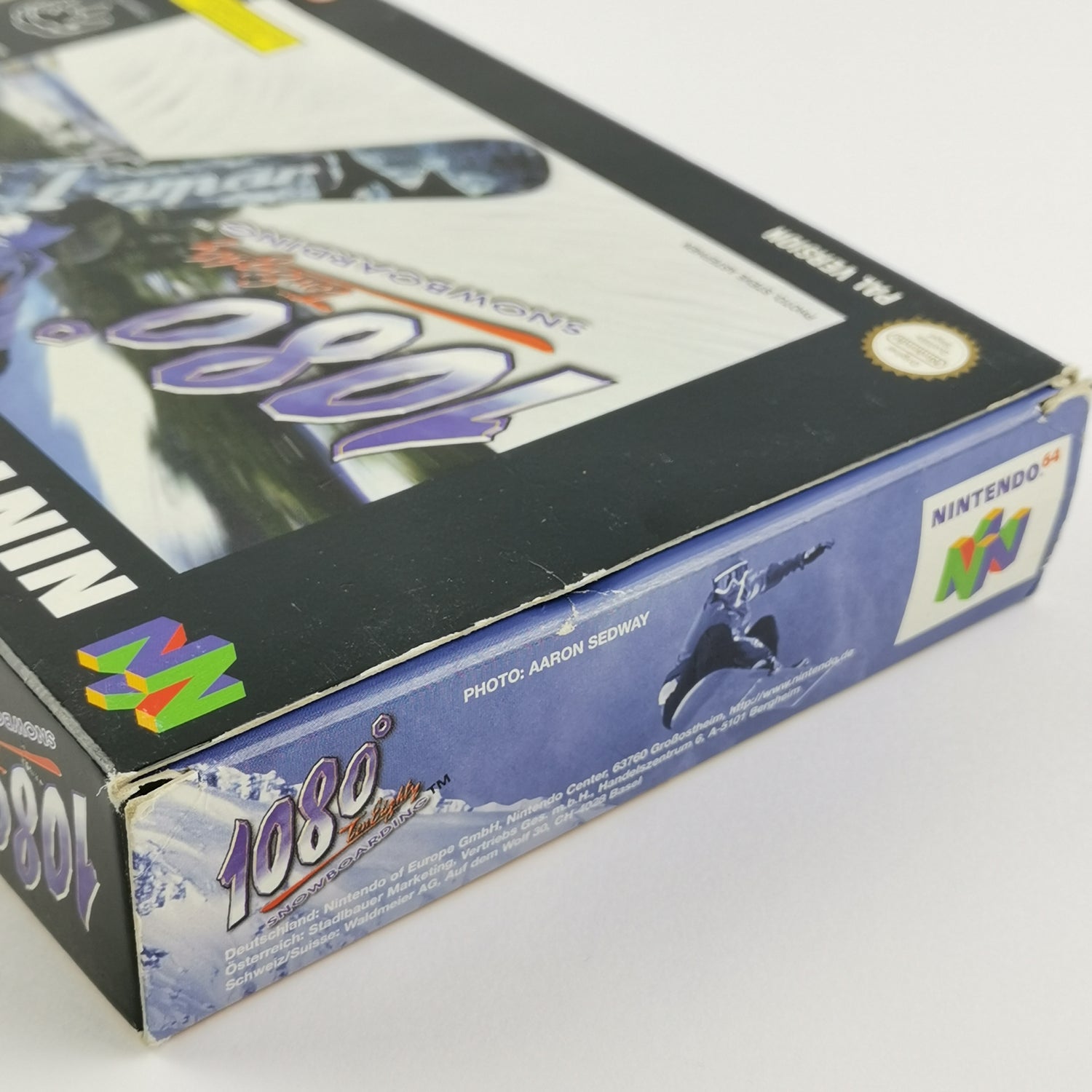 Nintendo 64 game: 1080° Ten Eighty Snowboarding - original packaging and instructions PAL | N64