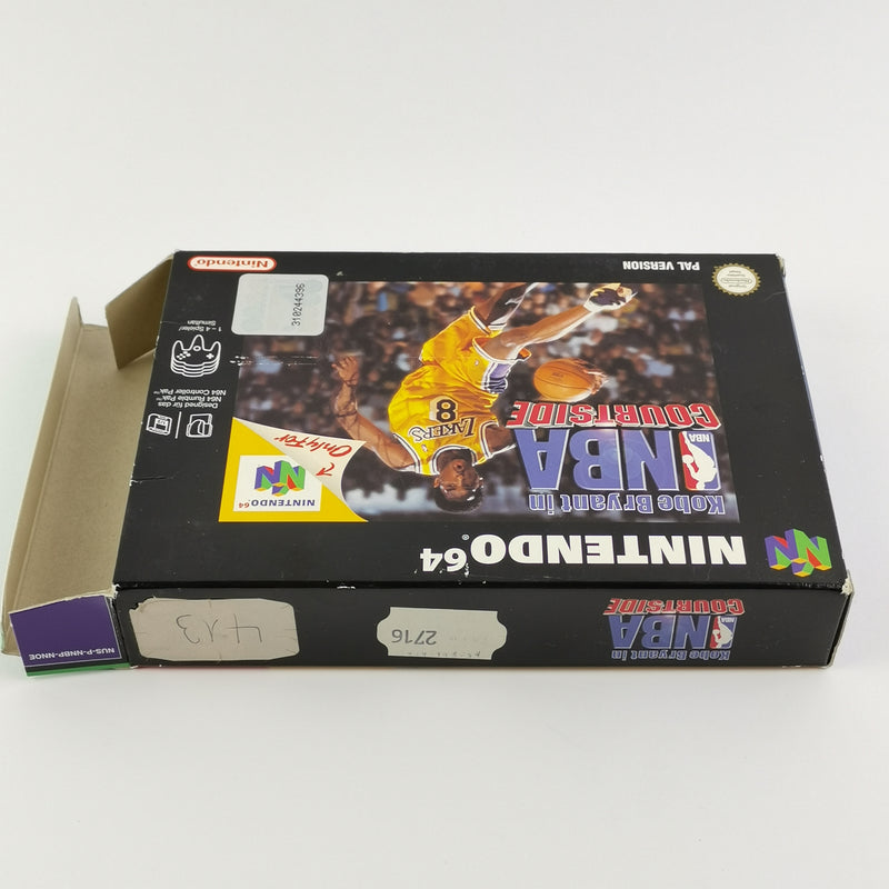 Nintendo 64 Spiel : Kobe Bryant in NBA Courtside - OVP und Anleitung PAL | N64