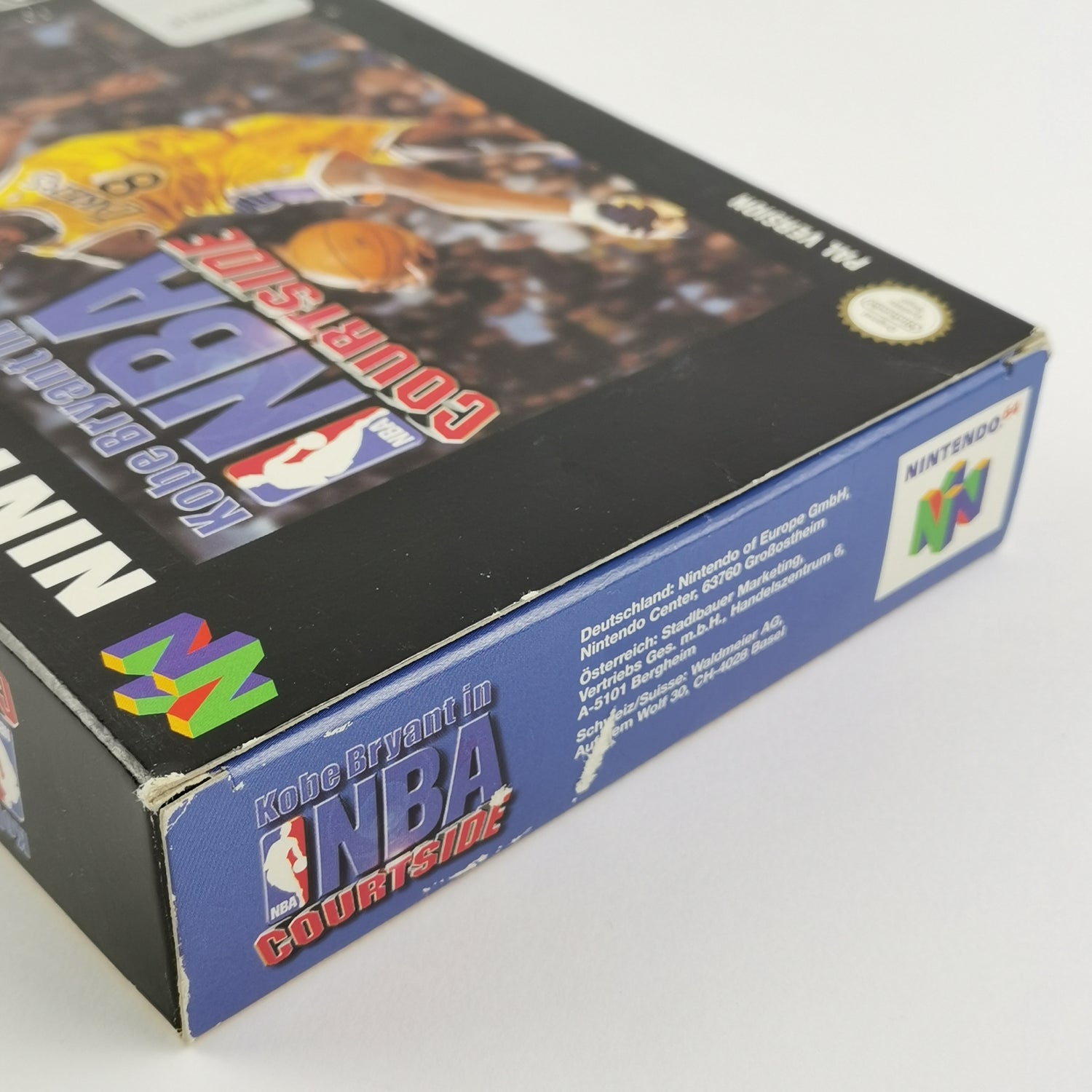 Nintendo 64 Spiel : Kobe Bryant in NBA Courtside - OVP und Anleitung PAL | N64