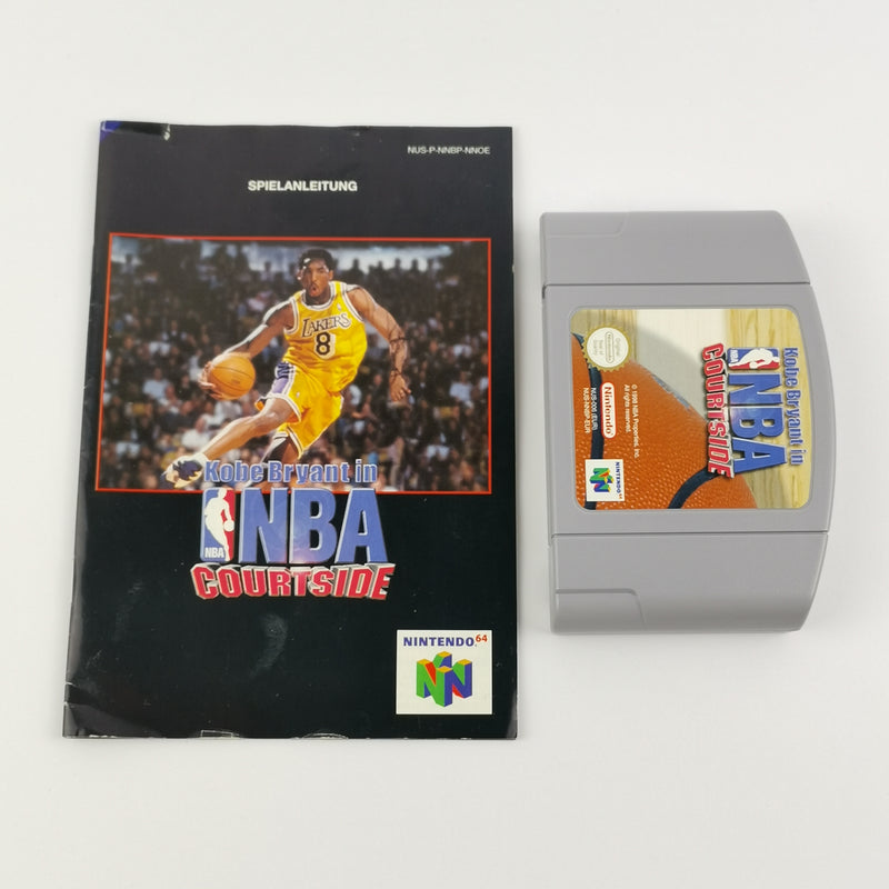 Nintendo 64 Spiel : Kobe Bryant in NBA Courtside - OVP und Anleitung PAL | N64