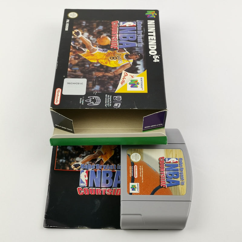 Nintendo 64 Spiel : Kobe Bryant in NBA Courtside - OVP und Anleitung PAL | N64