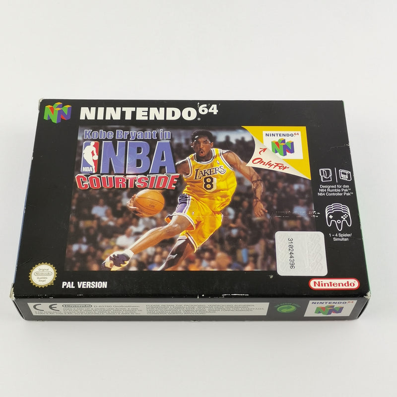 Nintendo 64 Spiel : Kobe Bryant in NBA Courtside - OVP und Anleitung PAL | N64