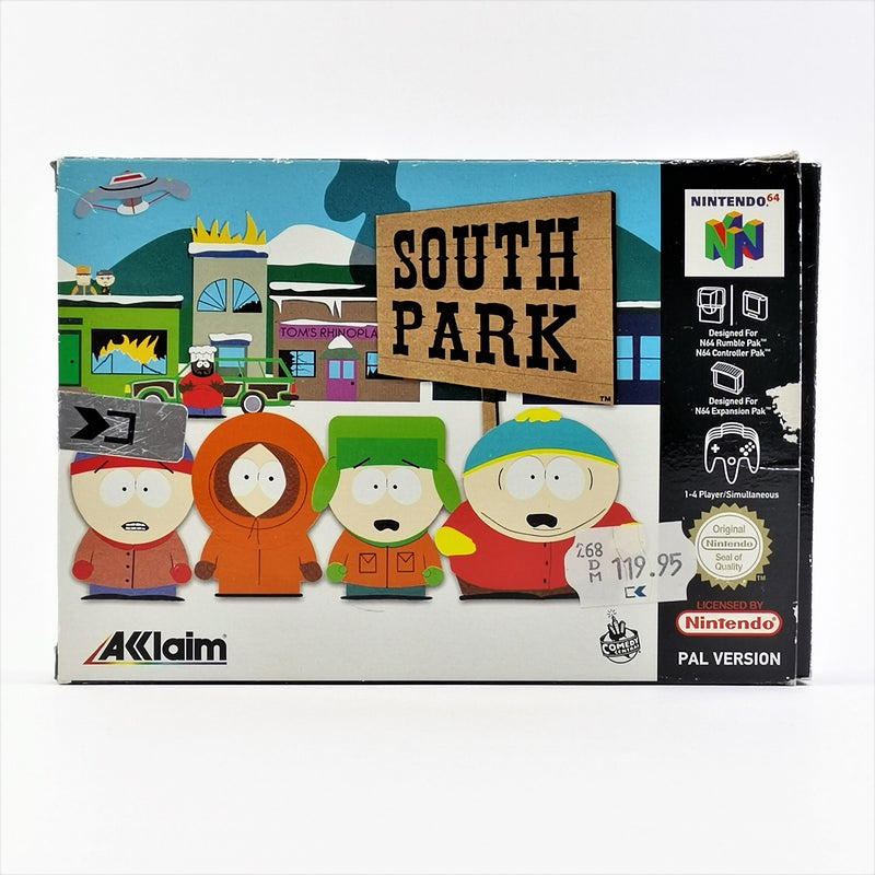 Nintendo 64 Spiel : South Park - OVP und Anleitung PAL | N64 Acclaim