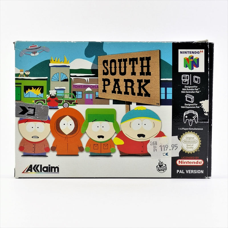 Nintendo 64 game: South Park - original packaging and instructions PAL | N64 Acclaim