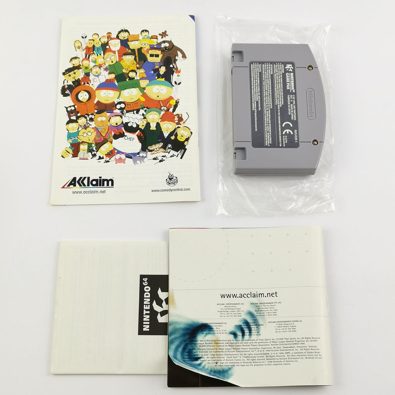 Nintendo 64 Spiel : South Park - OVP und Anleitung PAL | N64 Acclaim