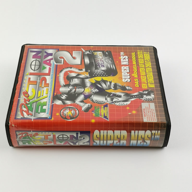 Super Nintendo Zubehör : Pro Action Replay 2 - OVP + Anleitung | SNES Mogelmodul