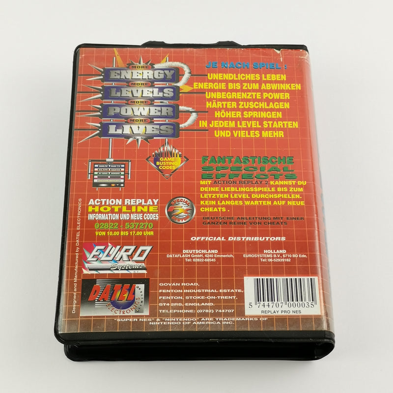 Super Nintendo Zubehör : Pro Action Replay 2 - OVP + Anleitung | SNES Mogelmodul