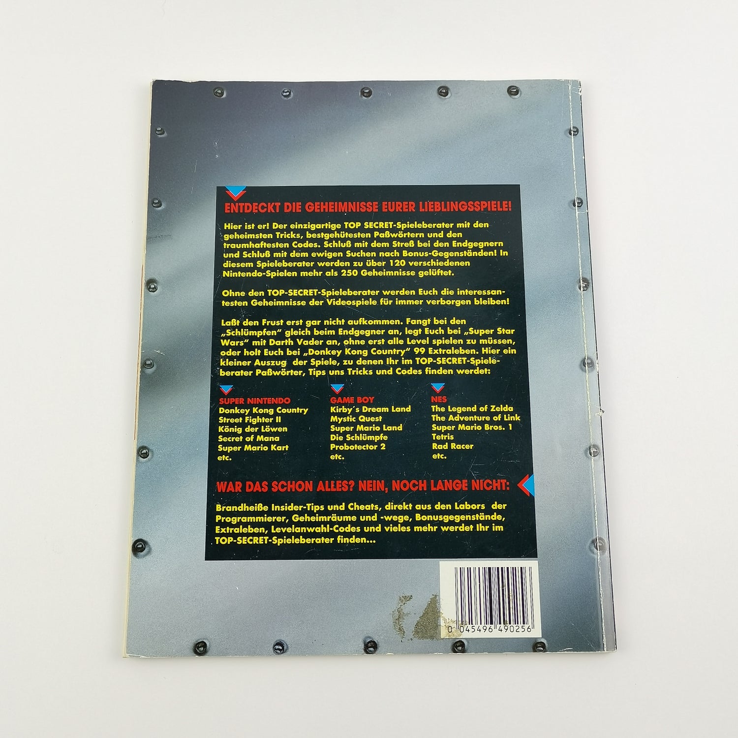 Der offizielle Nintendo Spieleberater : Top Secret Lösungsbuch Guide | SNES NES