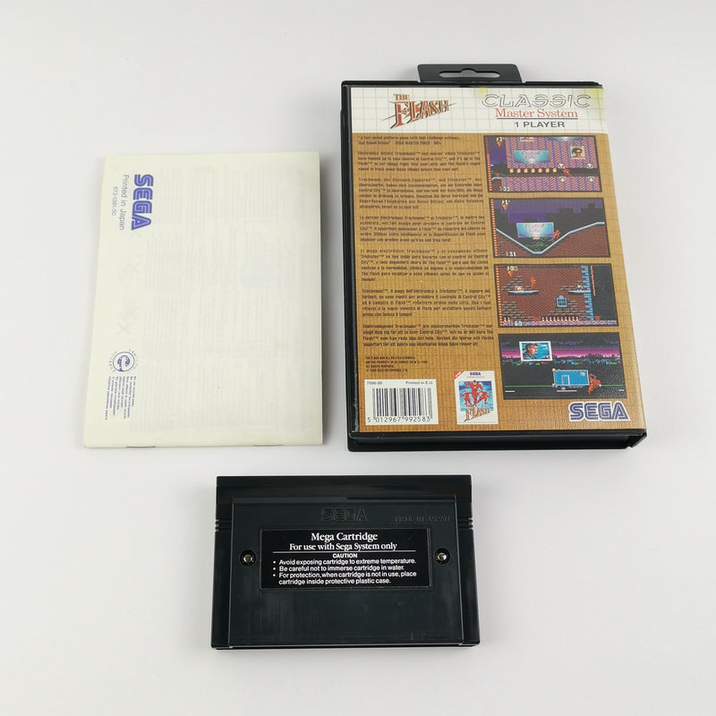 Sega Master System Classic Game: The Flash - OVP + Instructions | MS cartridge