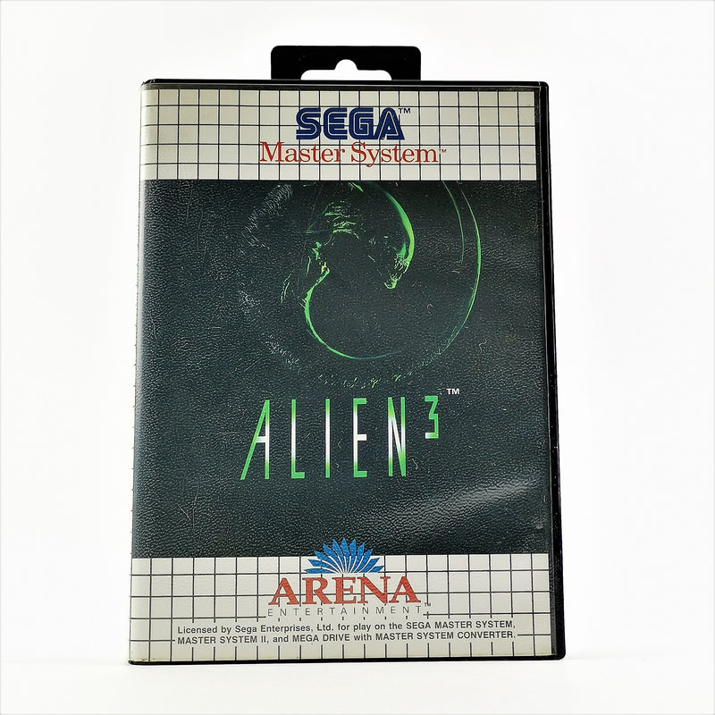 Sega Master System Spiel : Alien 3 - OVP + Anleitung PAL | MS Cartridge