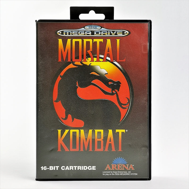 Sega Mega Drive Spiel : Mortal Kombat - OVP Anleitung PAL | MD Cartridge