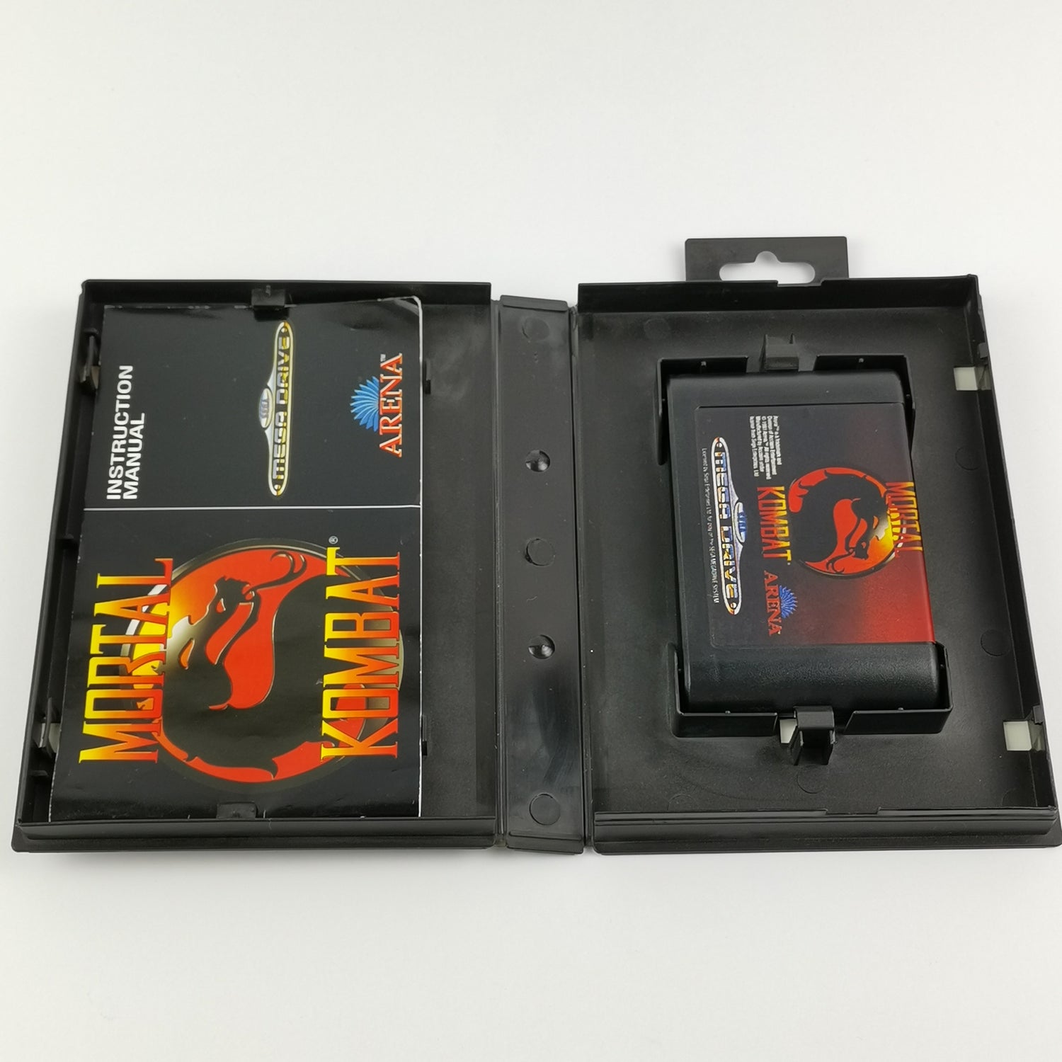 Sega Mega Drive Spiel : Mortal Kombat - OVP Anleitung PAL | MD Cartridge