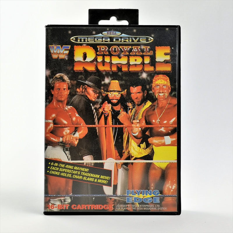Sega Mega Drive Spiel : WWF Royal Rumble - OVP Anleitung PAL | MD Cartridge