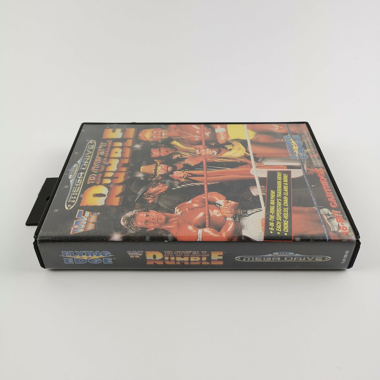 Sega Mega Drive Game: WWF Royal Rumble - OVP Instructions PAL | MD cartridge