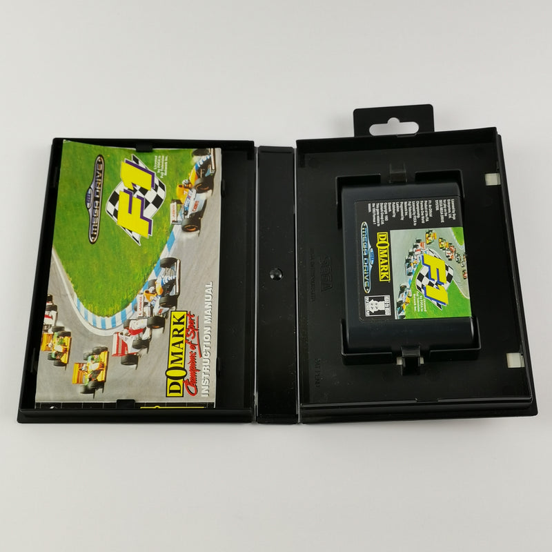 Sega Mega Drive Spiel : F1 Formula World Championship - OVP Anleitung PAL | MD