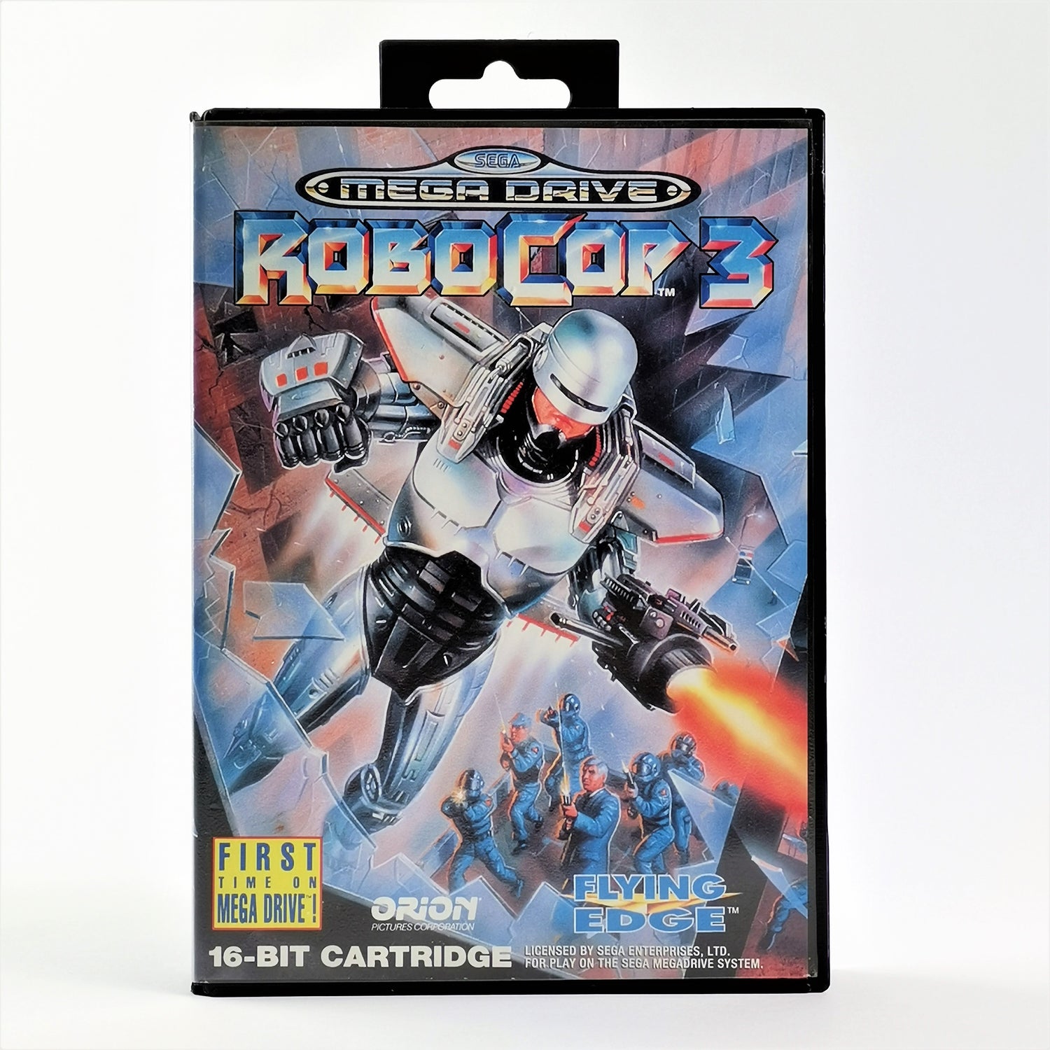 Sega Mega Drive Spiel : RoboCop 3 - OVP Anleitung PAL