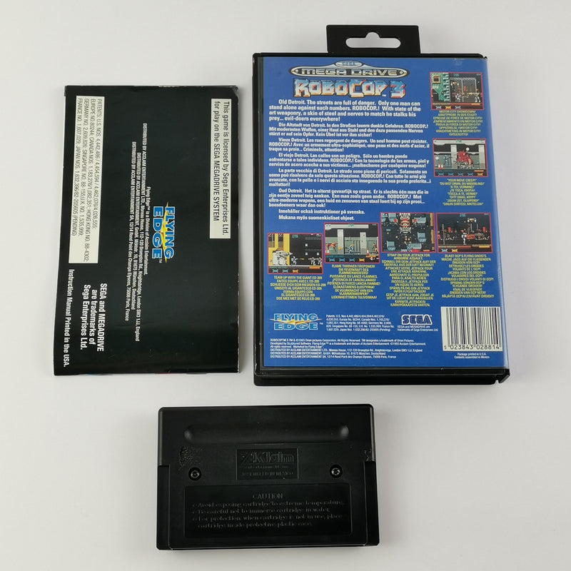 Sega Mega Drive Spiel : RoboCop 3 - OVP Anleitung PAL | MD Robo Cop Cartridge