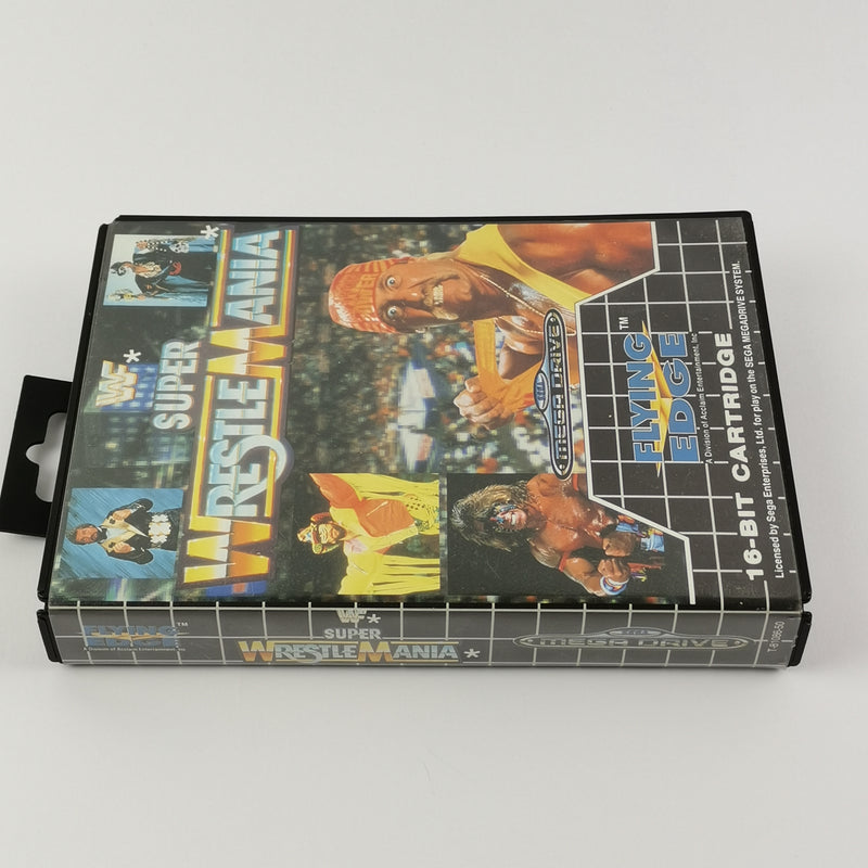 Sega Mega Drive Spiel : WWF Super WrestleMania - OVP Anleitung PAL MD Wrestling