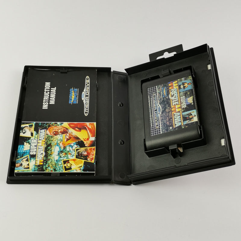 Sega Mega Drive Spiel : WWF Super WrestleMania - OVP Anleitung PAL MD Wrestling