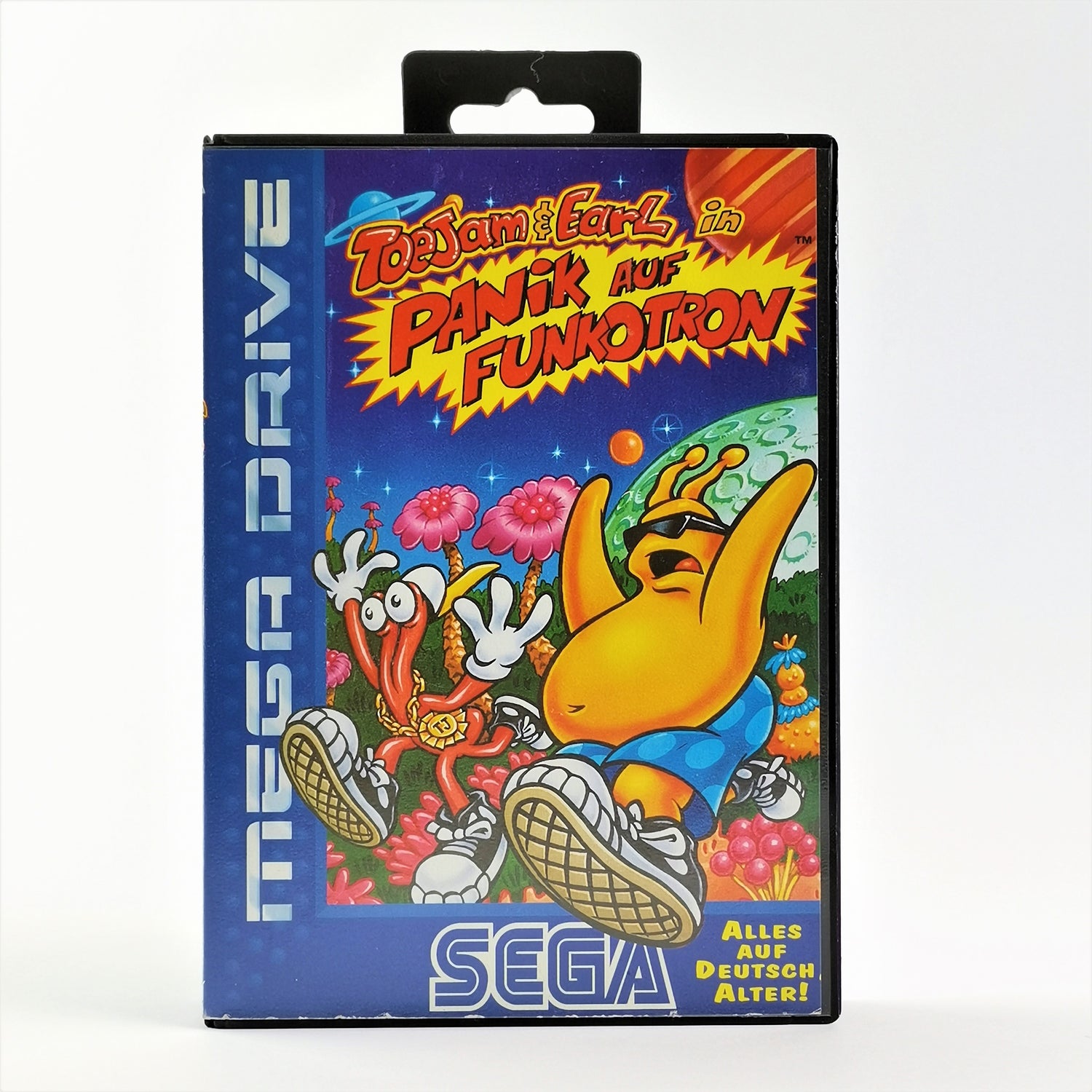 Sega Mega Drive Game: ToeJam & Earl in Panic on Funkotron - OVP Instructions PAL