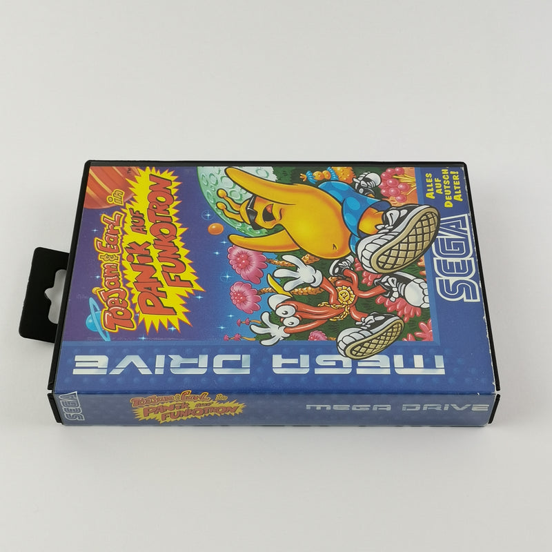 Sega Mega Drive Game: ToeJam &amp; Earl in Panic on Funkotron - OVP Instructions PAL