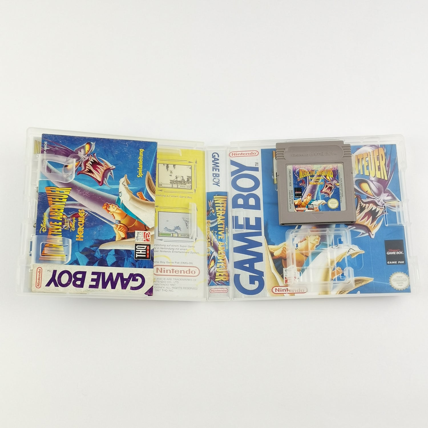 Nintendo Game Boy Classic Game: Disney's Hercules - Module + Instructions PAL NOE