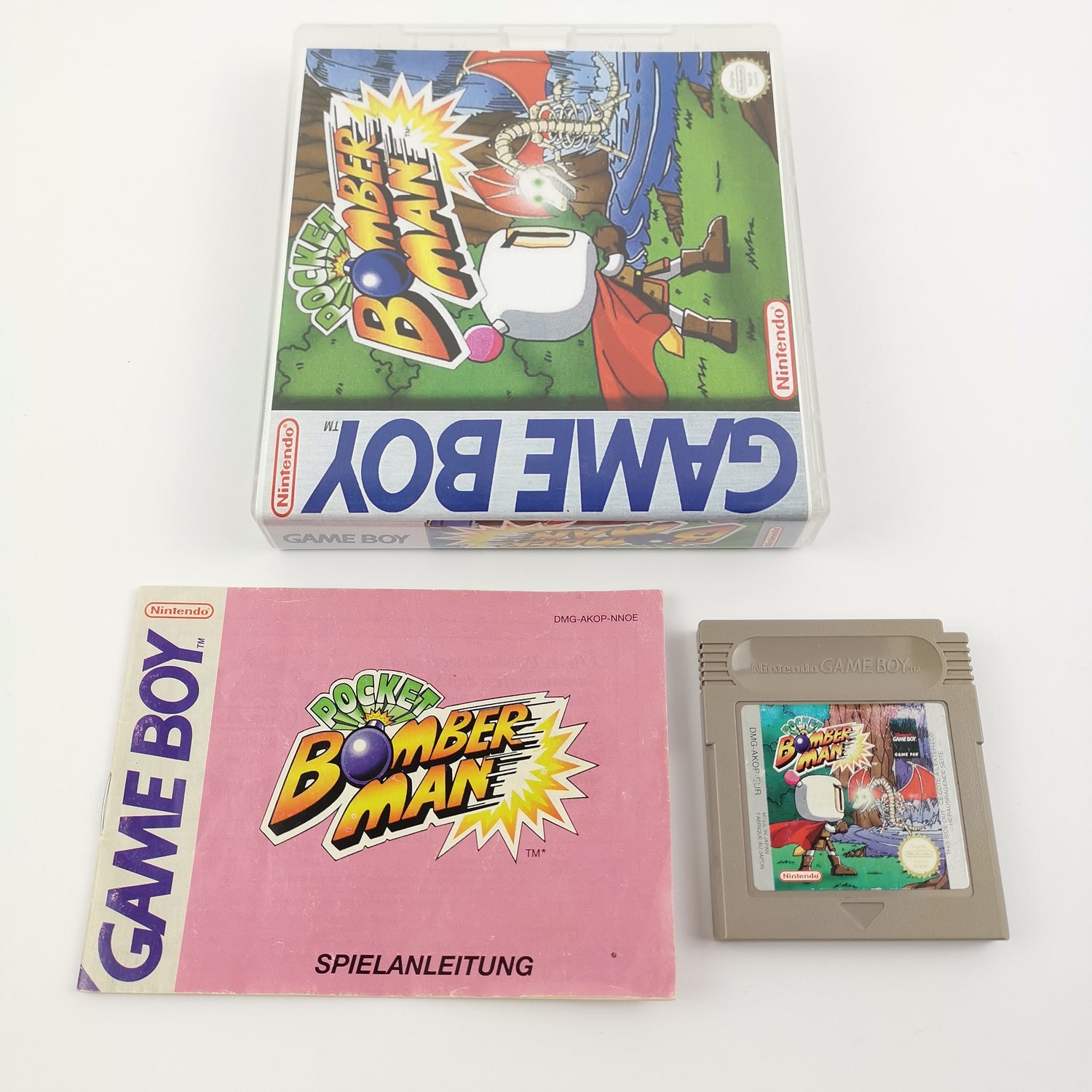 Nintendo Game Boy Classic Game: Pocket Bomber Man - Module + Instructions PAL EUR