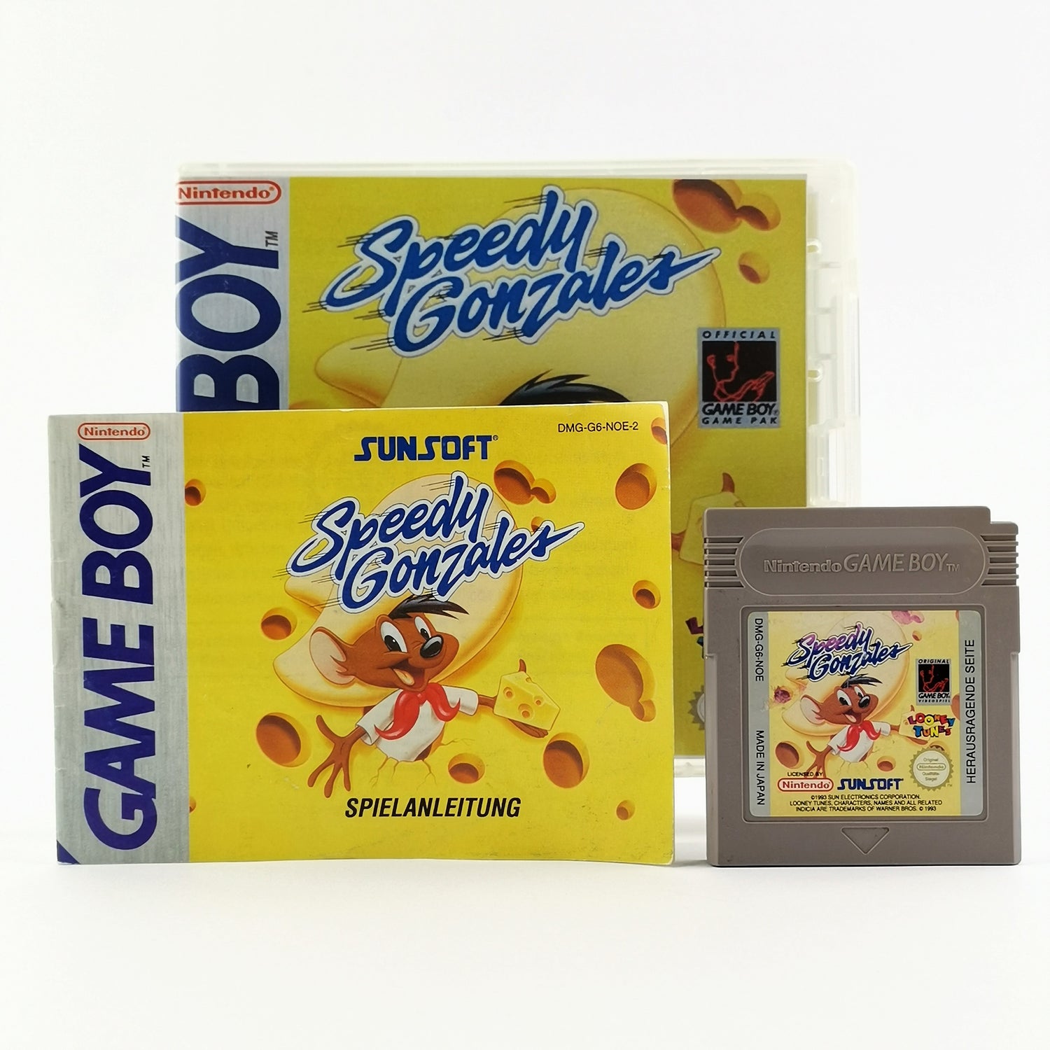 Nintendo Game Boy Classic Spiel : Speedy Gonzales - Modul + Anleitung PAL NOE GB