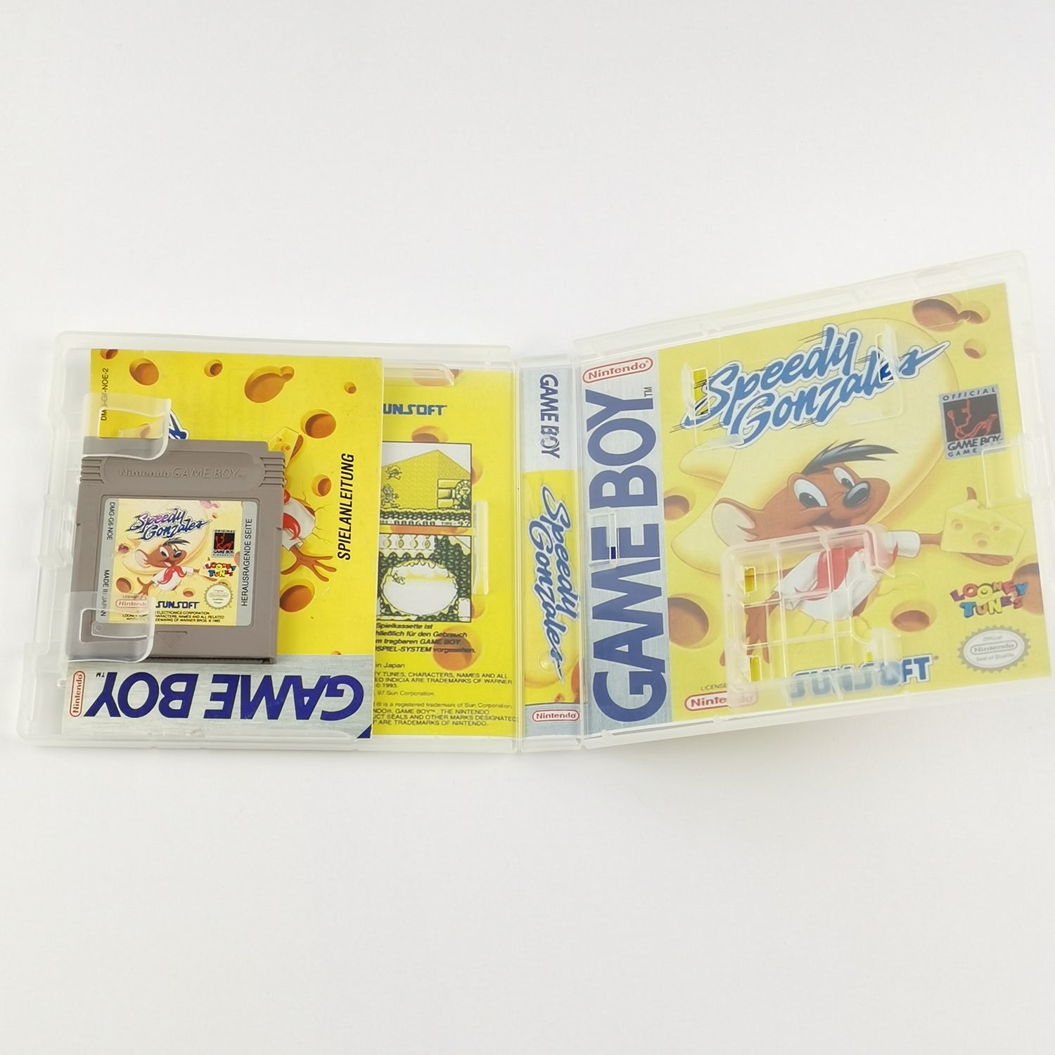 Nintendo Game Boy Classic Spiel : Speedy Gonzales - Modul + Anleitung PAL NOE GB