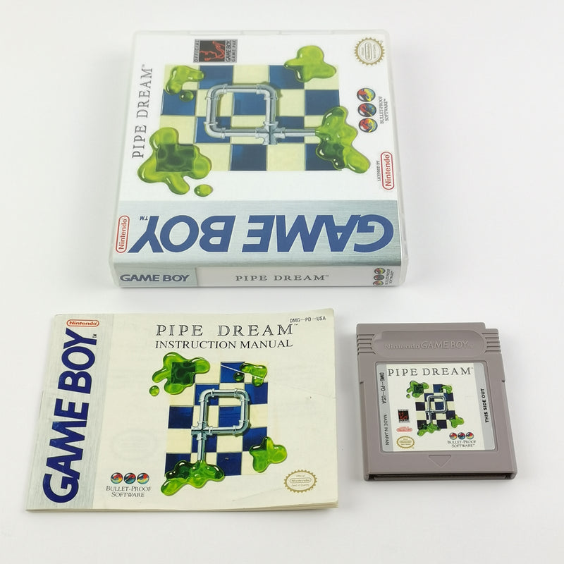 Nintendo Game Boy Classic Spiel : Pipe Dream - Modul + Anleitung NTSC USA