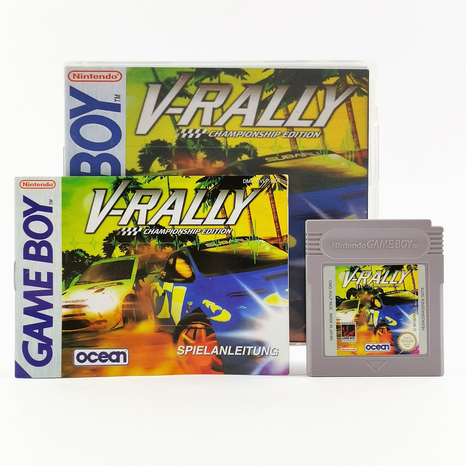 Nintendo Game Boy Classic Game: V-Rally Championship - Module + Instructions PAL