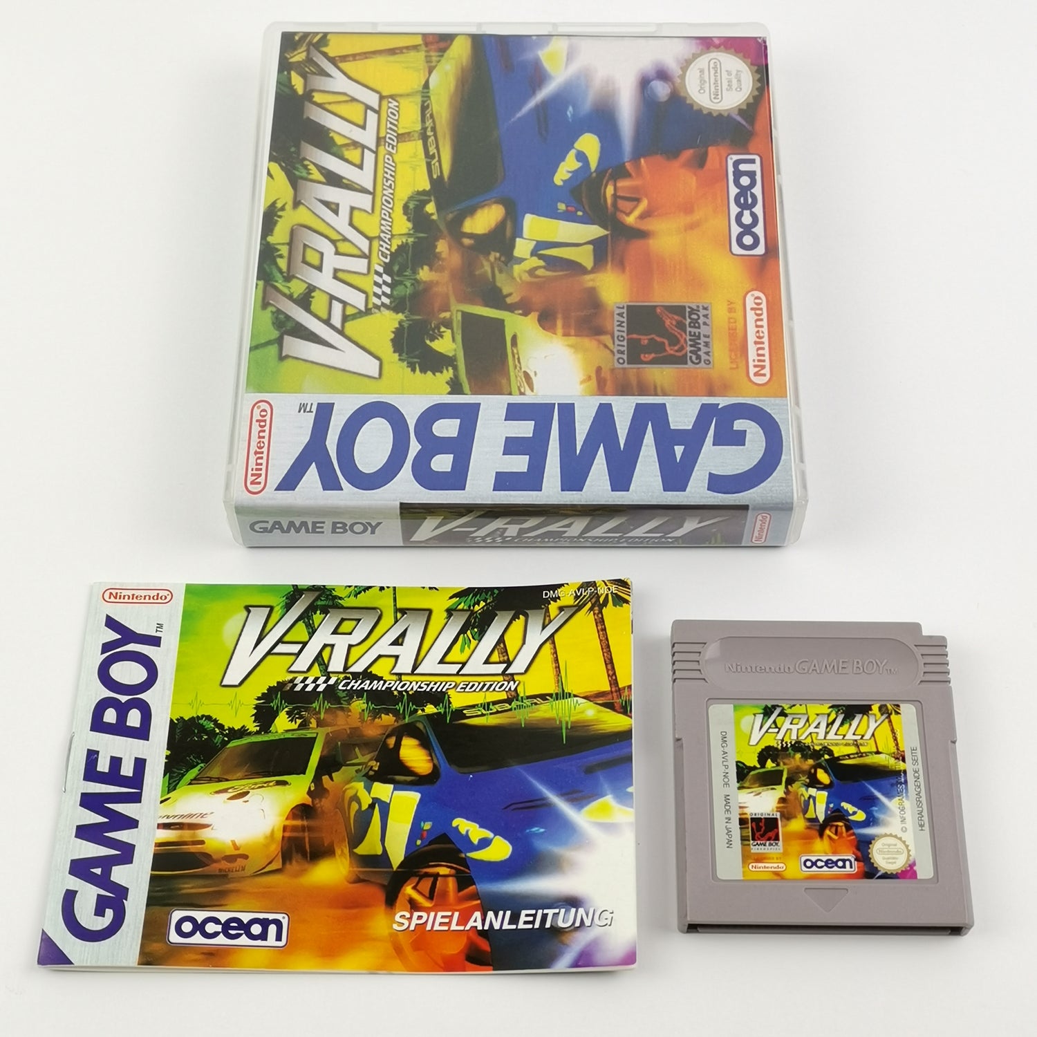 Nintendo Game Boy Classic Spiel : V-Rally Championship - Modul + Anleitung PAL