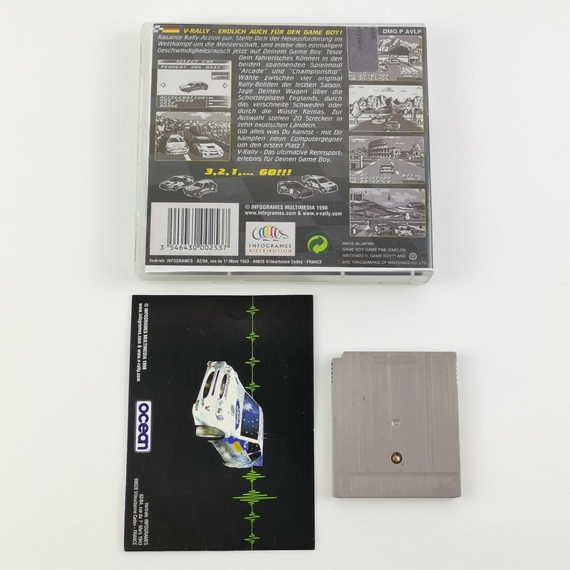 Nintendo Game Boy Classic Spiel : V-Rally Championship - Modul + Anleitung PAL