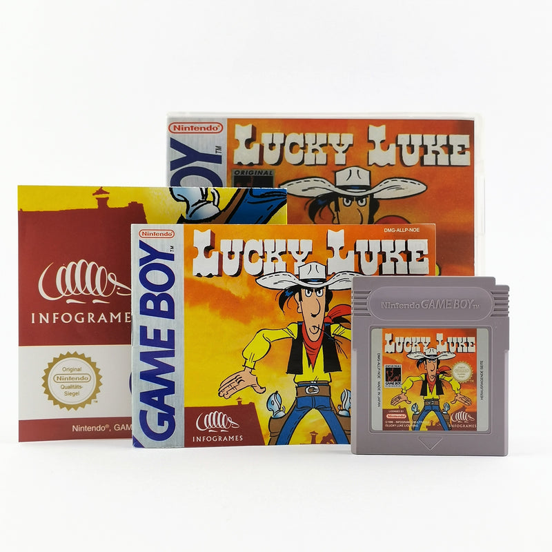 Nintendo Game Boy Classic Game: Lucky Luke - Module + Instructions + Poster PAL