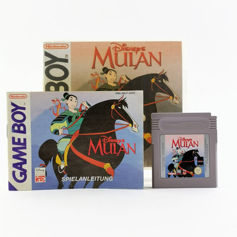 Nintendo Game Boy Classic Spiel : Disneys Mulan - Modul + Anleitung PAL EUR-1