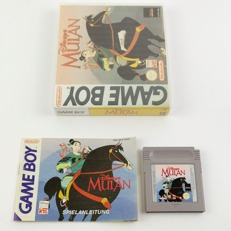 Nintendo Game Boy Classic Game: Disney's Mulan - Module + Instructions PAL EUR-1