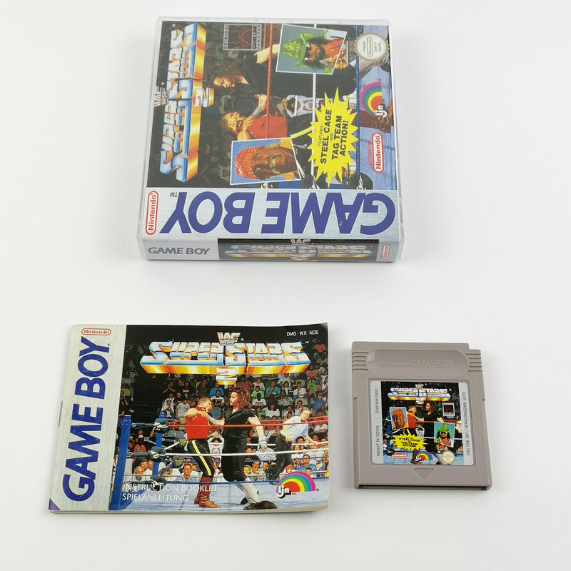 Nintendo Game Boy Classic Spiel : WWF Superstars 2 - Modul + Anleitung PAL NOE
