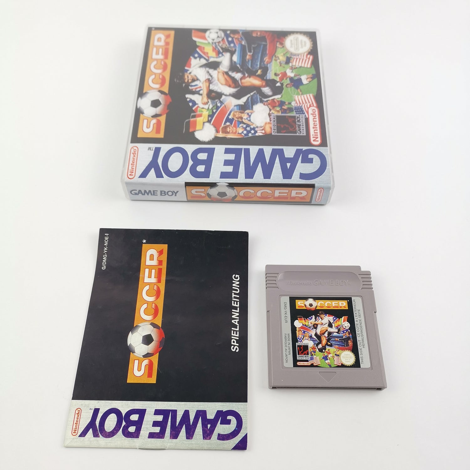 Nintendo Game Boy Classic Spiel : Soccer - Modul + Anleitung PAL EUR | Fußball